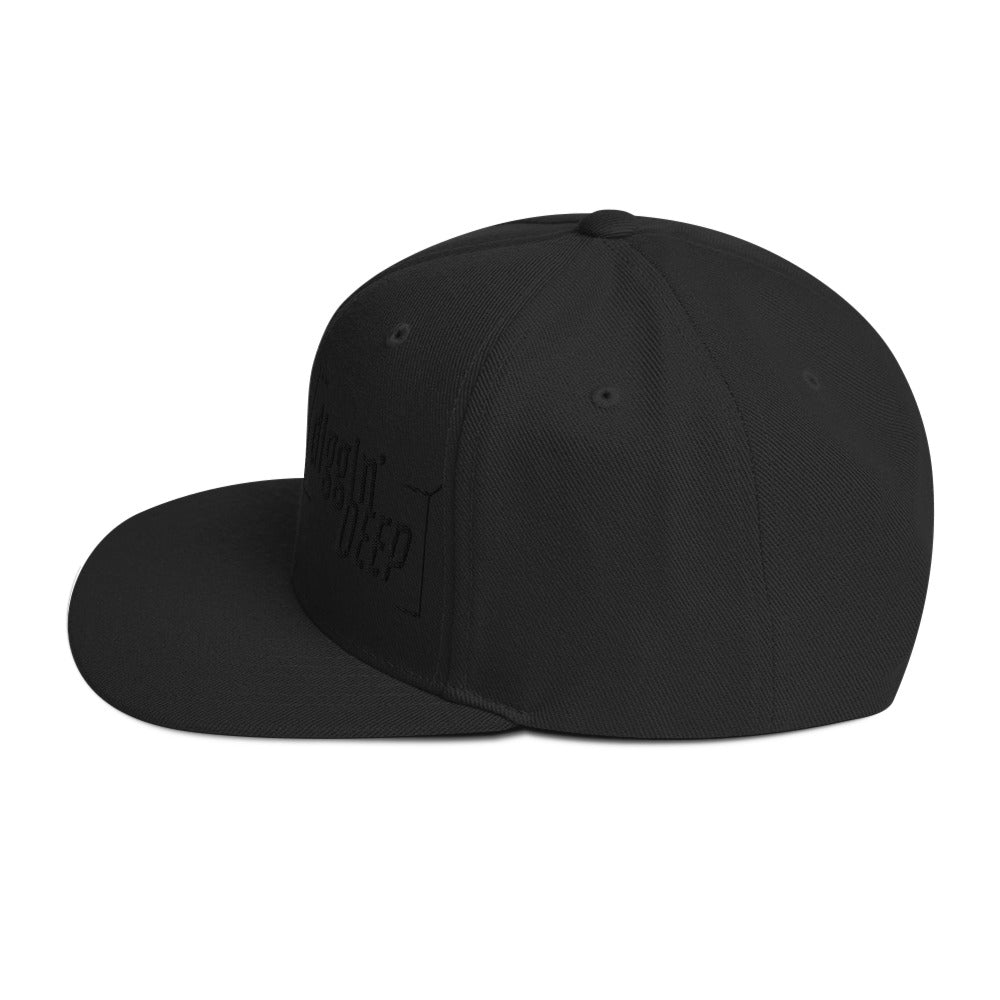 Diggin' Deep Embroidered Snapback Hat
