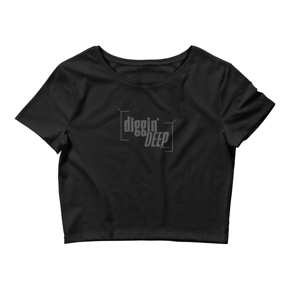 Diggin' Deep Podcast Women’s Crop Tee