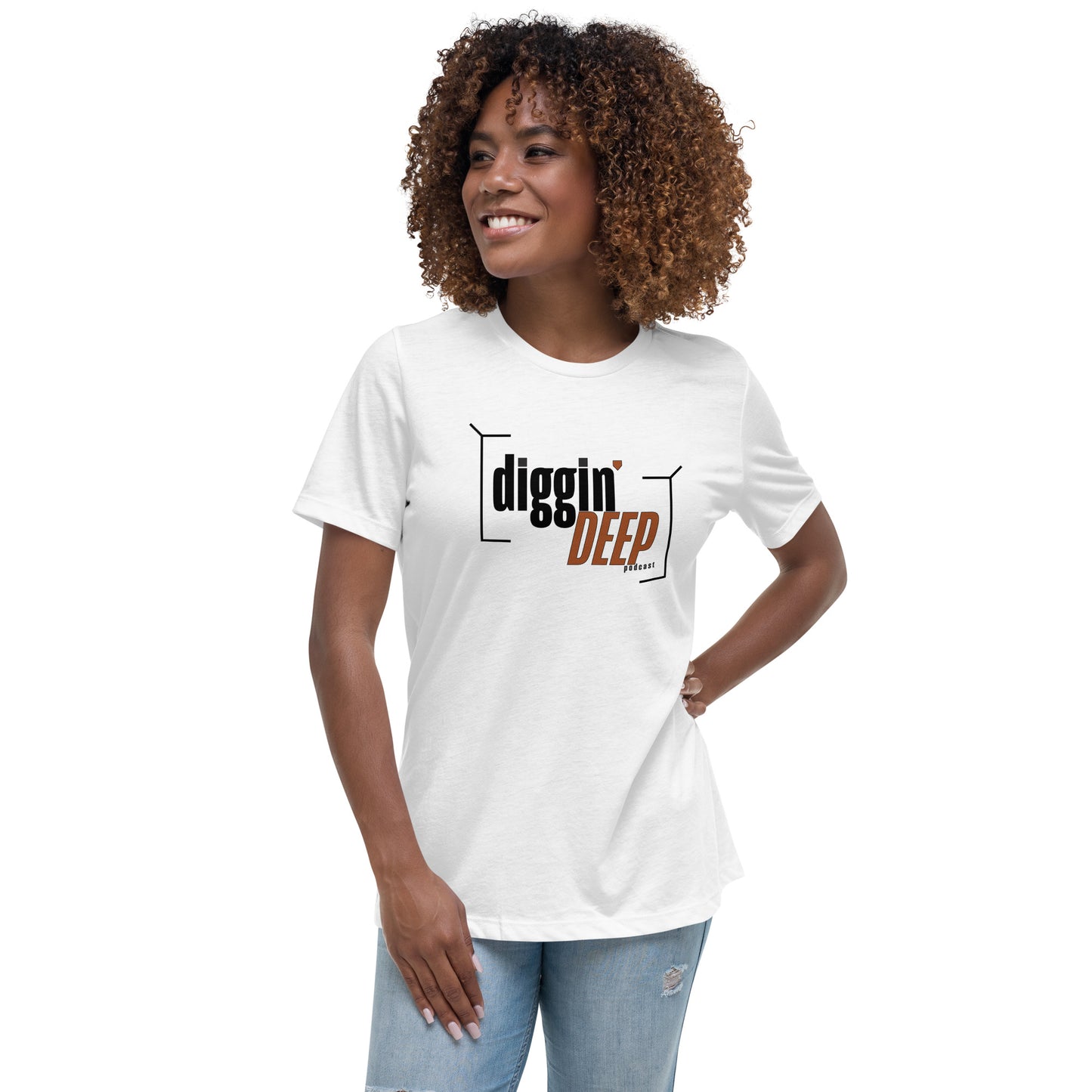Diggin Deep Podcast - Women's Relaxed T-Shirt
